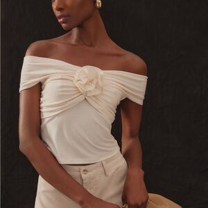 NWT Reformation Emerald Knit Top Size Small